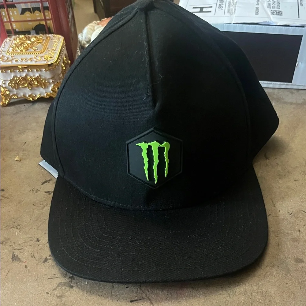 UFC Monster Energy キャップ 黒 UFC Monster energy Official Cap Brand New without tags | Depop